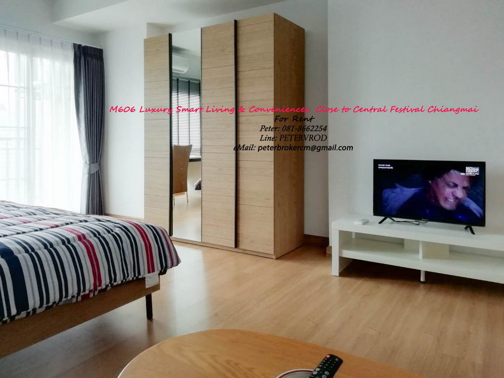 Supalai Monte @ Viang apartment for sale Fabulous studio bedroom at chiang mai