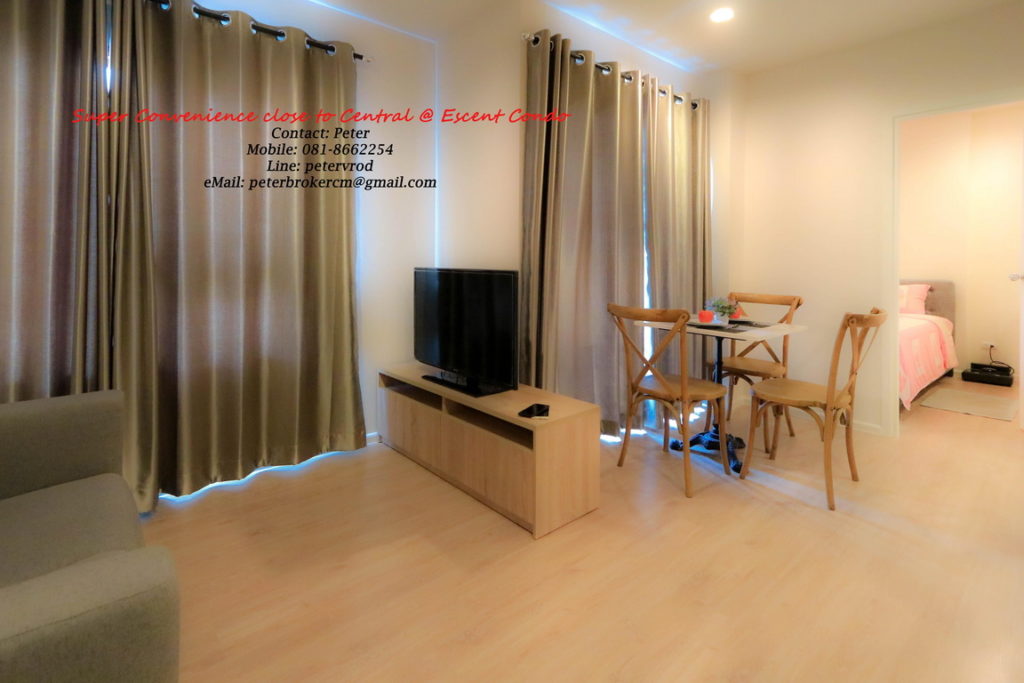 Escent Central Festival Ching Mai apartment for sale Luxury 1 bedroom at chiang mai