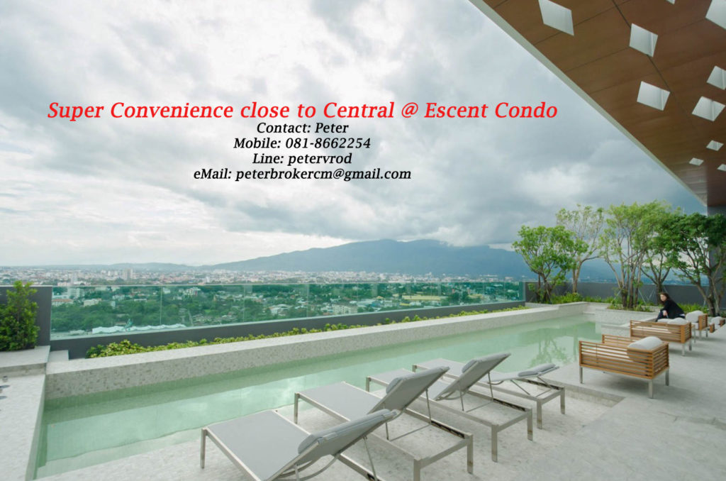 rental Escent Central Festival Ching Mai fabulous 1 bedroom chiang mai