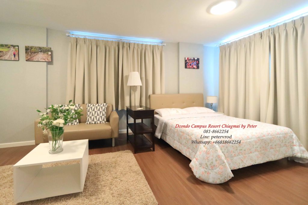 DCondo Campus Resort condo for saleComfortably Furnished 1 bedroom in chiang mai